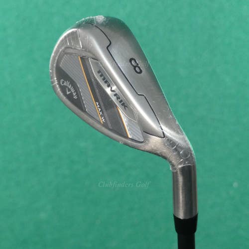 NEW Lady Callaway Mavrik Max W Single 8 Iron UST Helium 40LLI Graphite Ladies