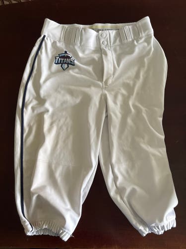 White Men's Large Adult Champro Game Pants (Used)