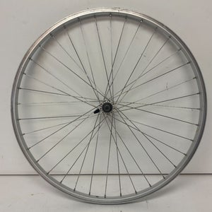 Silver Aluminum 36-Spoke Quick Release 26-Inch Mountain Bike Front Wheel GREAT