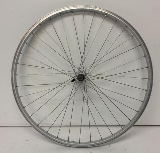 Silver Aluminum 36-Spoke Quick Release 26-Inch Mountain Bike Front Wheel GREAT