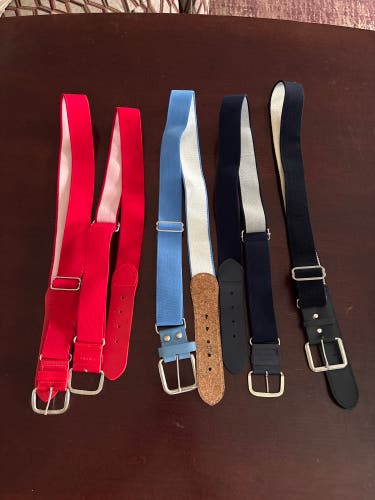 5 baseball belts