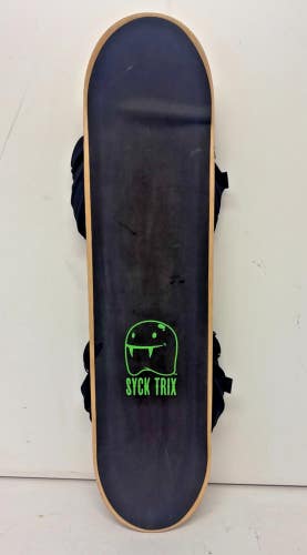 SYCK TRIX Indoor Skateboard Balance Trainer/Trick Practice Board Fast Shipping