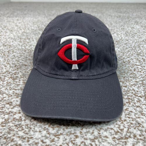 Minnesota Twins Hat Mens OSFM Blue Baseball New Era 9TWENTY Strapback Cap MLB