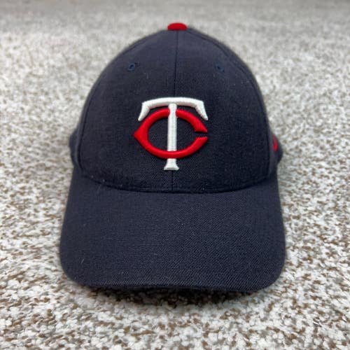 Minnesota Twins Hat Men One Size Nike Blue Sport Wool Strapback Baseball MLB Cap
