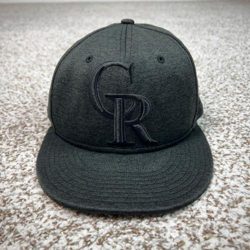 Colorado Rockies Hat Men One Size Black New Era MLB 9FIFTY Snapback Baseball Cap