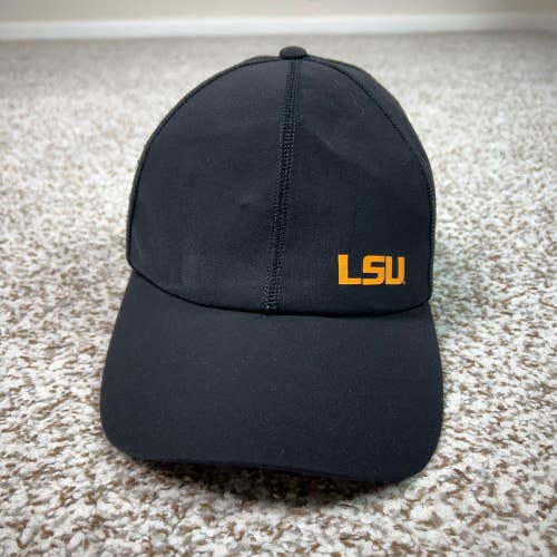 LSU Tigers Hat Mens One Size Black Athletic Lululemon College NCAA Sports Cap