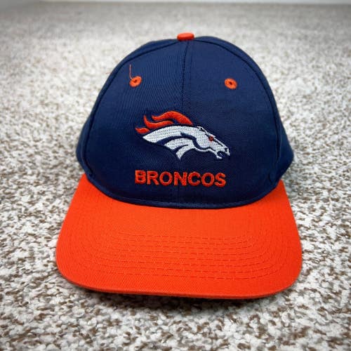 Denver Broncos Hat Men One Size Blue Orange Sport Snapback Logo Cap Football NFL