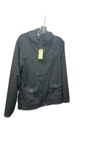 Lululemon Women's Black Hooded Jacket - Size 6
