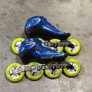 Box Inline Skates Wide Width Size 9.5 (Used)