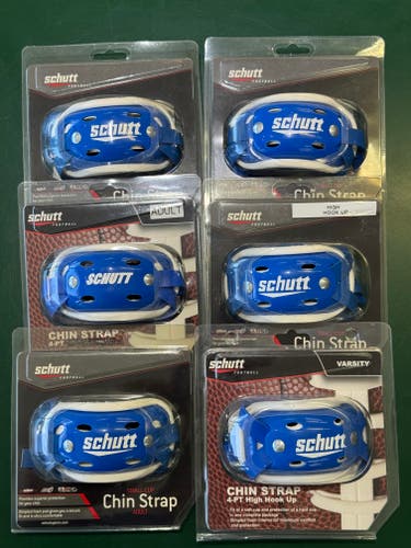 Schutt Chin Strap Package Deal - 6 pack