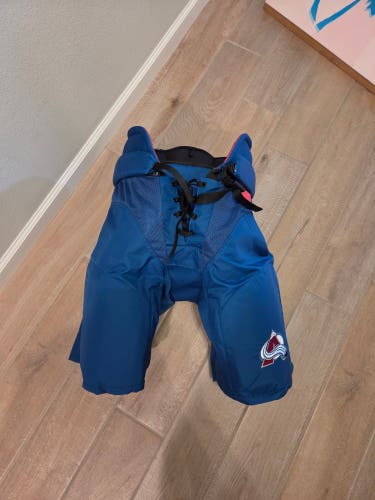 Men's Senior XL CCM HP45 Hockey Pants Pro Stock (New) Colorado Avalanche