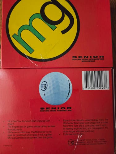 MG Senior Golf Balls 24 Pack (2 Dozen)