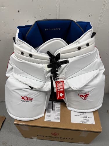 Senior XL Mckenney XPG2 Pro Elite Hockey Goalie Pants (New) in custom colours.