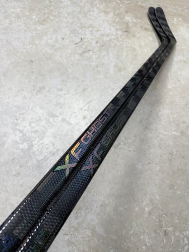 2 PACK 80 Flex Custom P28 Senior CCM XF Ghost Pro Left Hand Hockey Stick (New) Pro Stock
