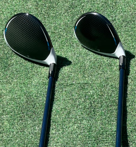 TaylorMade SIM Max Rescue 3 & 5 Hybrid Right Hand Ventus 6-R Very Nice & Clean Golf Pride Grip