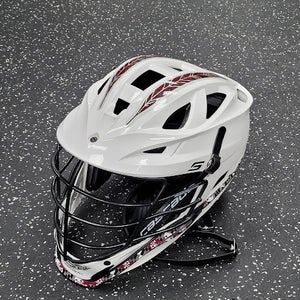 Used Cascade S Lacrosse Helmet White One Size 11849-S000043350