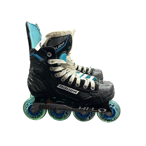 Used Bauer RSX Junior Rec Fitness Skates Black Junior 06 11375-S000381140