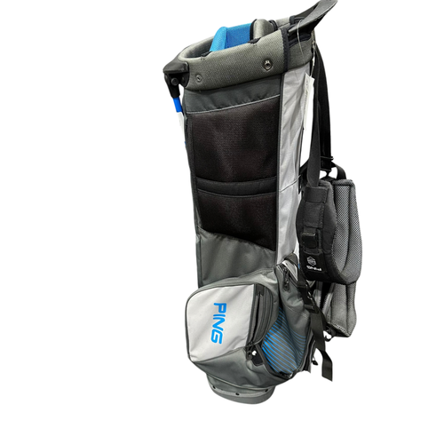 Used Ping 4 SERIES Mens Stand Bag Black 11375-S000380730