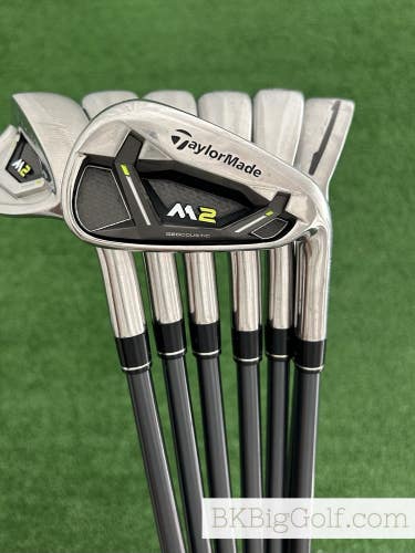 Taylormade M2 Iron Set 6-S / Fujikura 65 Regular Graphite