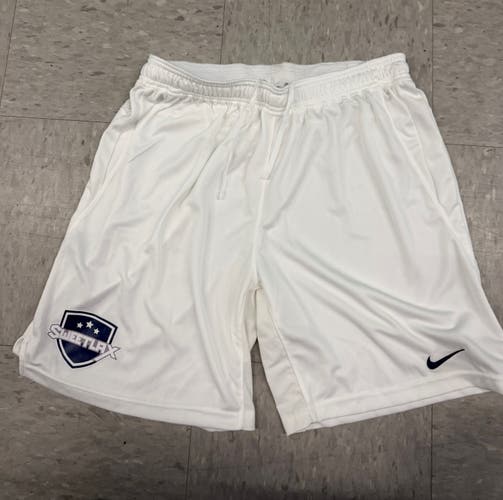 White XL Men's Nike Shorts (New)