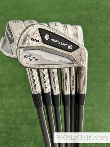 Callaway Apex 24 TCB Limited Edition Raw Forged Iron Set 4-P