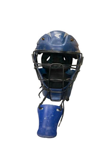 Used Easton Catchers Helmet w/Mask Navy Blue LG 11859-S000033128