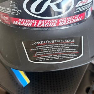 6 7/8 Rawlings Mach Batting Helmet (New)