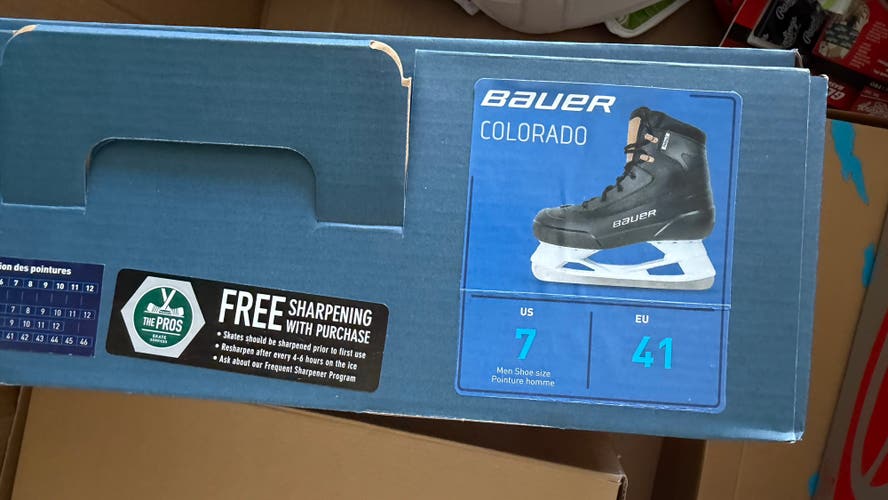 2022 Bauer Colorado Hockey Skates 7 (New)