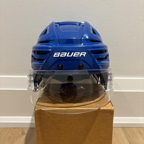 Toronto Maple Leafs Medium Bauer Re-Akt 155 Helmet Pro Stock