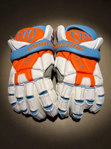 Warrior EVO QX2 Lacrosse Gloves Medium