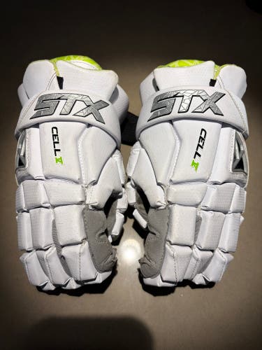 STX Cell V Lacrosse Gloves (Used)