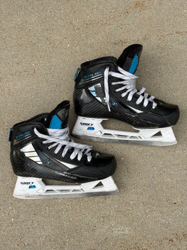 True TF9 Hockey Goalie Skates Regular Width Size 5.5 (Used) Free Shipping