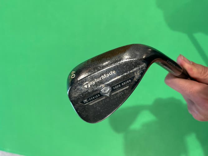 TaylorMade R Series TP EF Spin Groove Tour Grind Wedge Right Handed 60 Degree (Used)