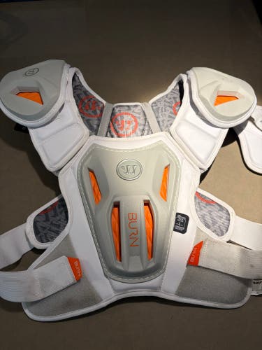 Large Adult Warrior Burn Shoulder Pads (New)