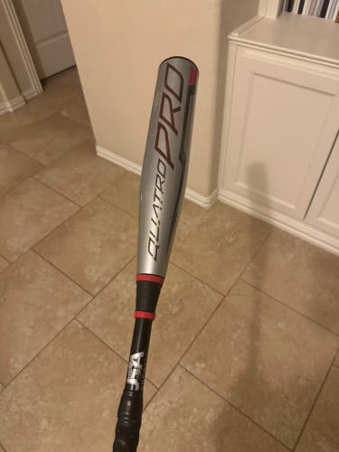 2021 Rawlings Quatro Pro Composite USABat Certified Bat (-10) 18 oz 28" (Used)