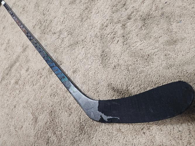 CONNOR DEWAR 25'26 Pittsburgh Penguins NHL Game Used Hockey Stick COA