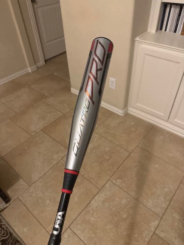 2021 Rawlings Quatro Pro Composite USABat Certified Bat (-12) 18 oz 30" (Used)