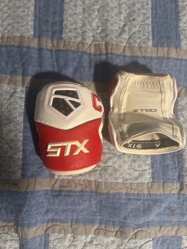 Large/Extra Large Adult STX Cell IV Arm Pads (Used)