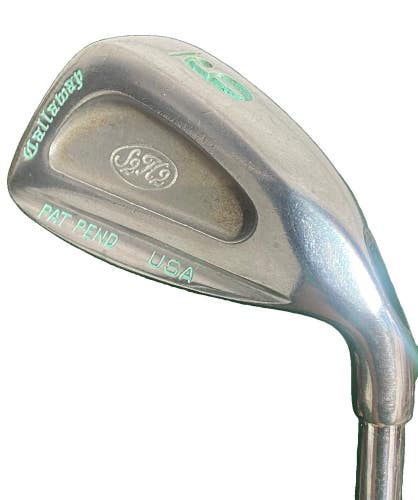 Callaway 9 Iron S2H2 RH Gold Plus Ladies Flex Steel 34.5" Nice Tour Wrap Grip
