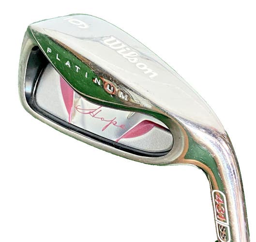 Wilson Hope Platinum 6 Iron High Launch Ladies Graphite 36.5" RH New Grip Nice