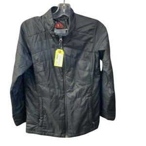 Columbia Junior Large Black Shell Jacket