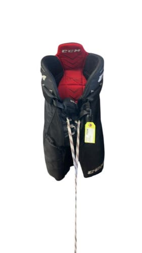CCM Junior Large Hockey Pants - Black/Red
