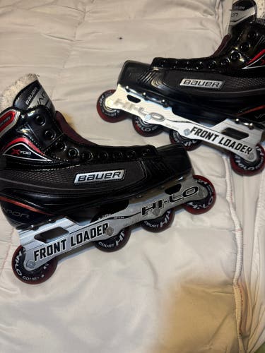 Bauer X700 Hockey Goalie Skates Regular Width Size 6.5 (Used)