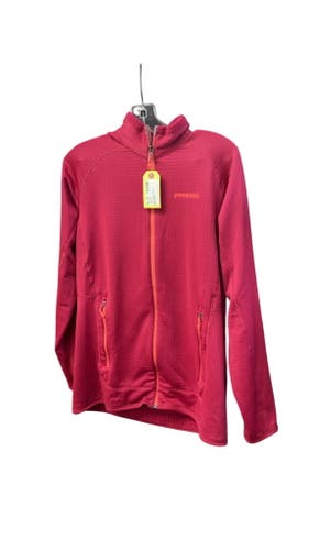 Patagonia Women's Pink Full-Zip Grid Fleece Jacket