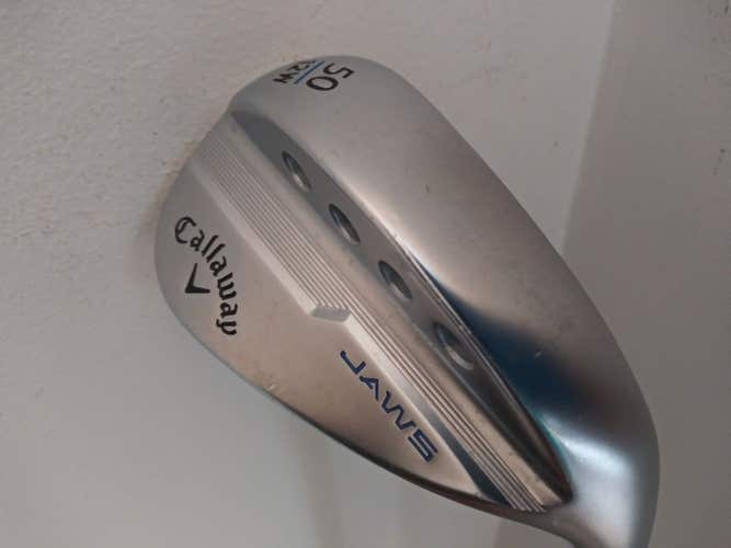 Callaway Jaws MD5 Gap Wedge 50* 12* (Chrome, W-Grind, Steel KBS Tour Stiff)
