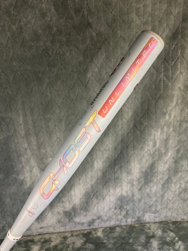 Blue 2025 Easton Ghost Unlimited Composite Bat (-9) Composite 24 oz 33" (Used)