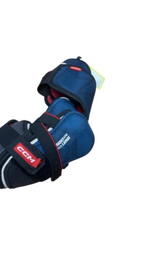 CCM Next Hockey Elbow Pads - Navy/Black - Size Large
