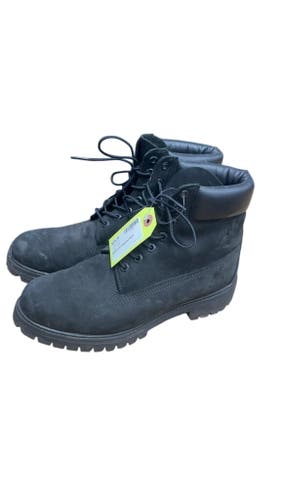 Timberland 6-Inch Premium Waterproof Boots - Black - Size 10.5
