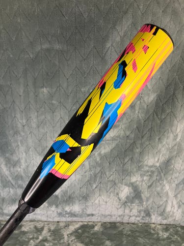 2023 DeMarini Zoa Glitch Composite Bat USSSA Certified (-10) Composite 20 oz 30" (Used)
