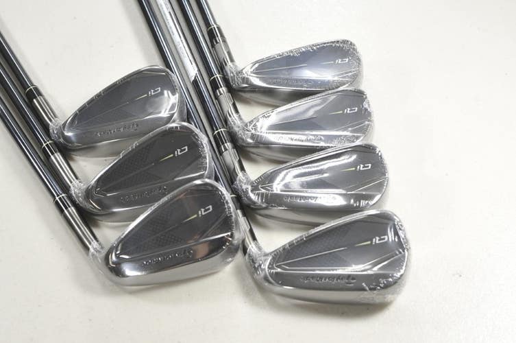 TaylorMade Qi Gunmetal 5-PW,AW Iron Set Regular Flex RH Recoil Graphite # 218748